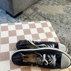 Converse Navy and White Sneakers